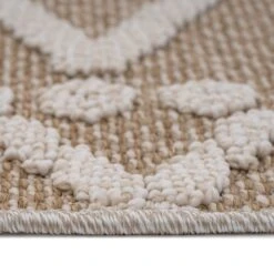 Beige Diamond Loop Pile Rug -Carpet Discount Store symphony lines beige 09773