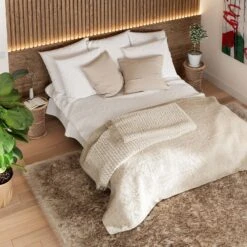 Plush Soft Shaggy Area Rug - Choose Your Colour -Carpet Discount Store zia pewter bitmap blended 7143a550 0cbd 4665 8cff c3941aac8b2e