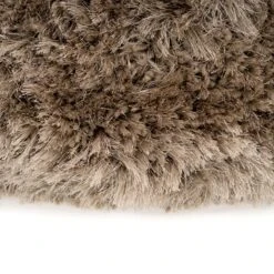 Plush Silver Grey Shaggy Circle Rug -Carpet Discount Store zia pewter circle 04108 copy